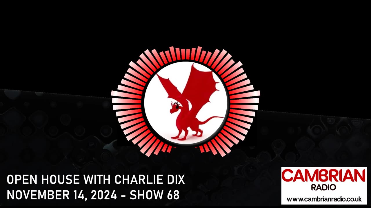 Open House With Charlie Dix for Cambrian Radio - Show #68