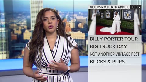 Wisconsin Weekend in a Minute: Big Truck Day, Bucks & Pups, Bloody Mary Fest