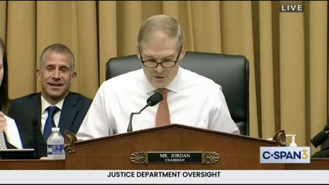 Jim Jordan's FIERY Opening Statement at Merrick Garland Hearing: 'The Fix Is In'