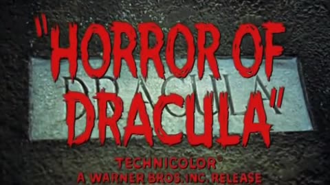 Movie trailer for Horror of Dracula