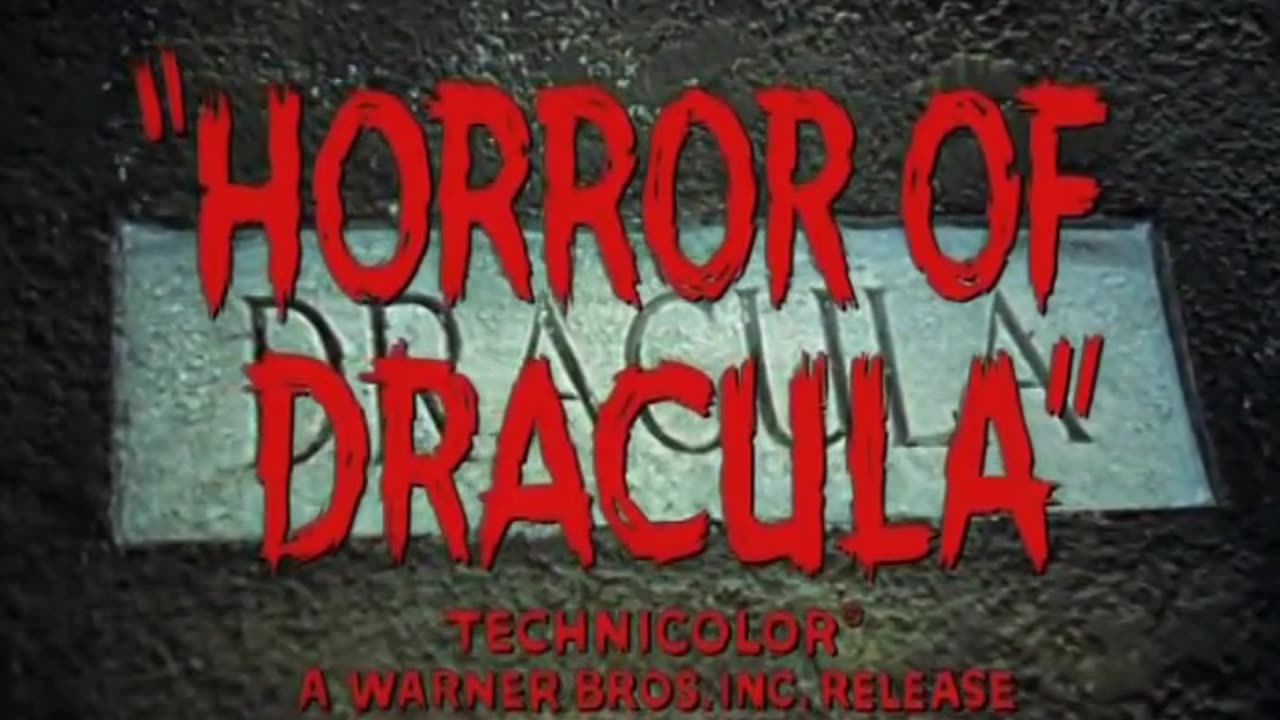 Movie trailer for Horror of Dracula