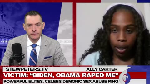 Ally Carter-Alleges "Trafficking, Sex Assault, Tunnels, Abused By CPS Biden, Obama, Others"