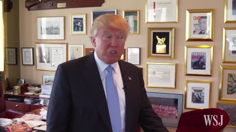 Donald Trump's Tour of His Manhattan Office