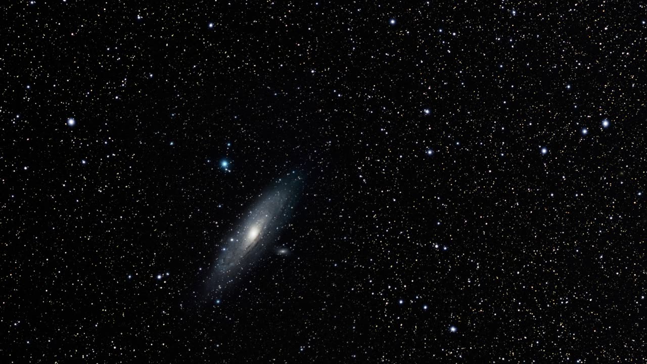 Zooming in on Andromeda Galaxy