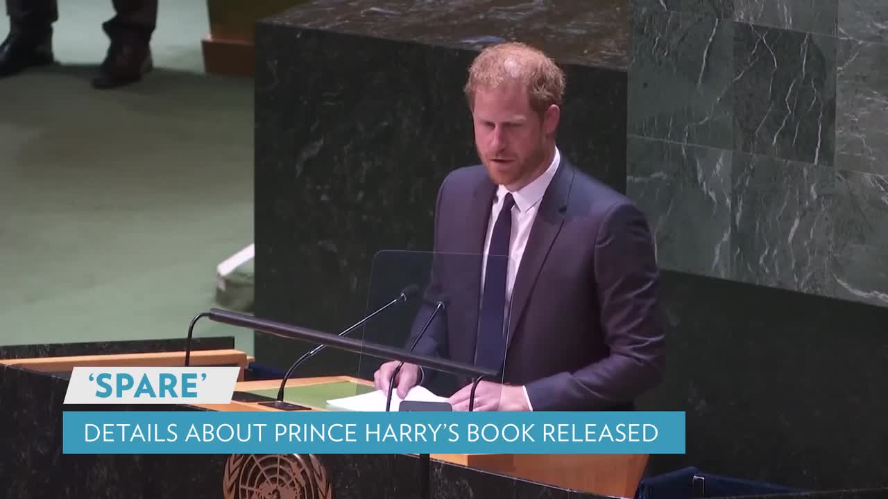 Prince Harry Announces Memoir Title — 'Spare' — and Reveals Striking Book Jacket PEOPLE