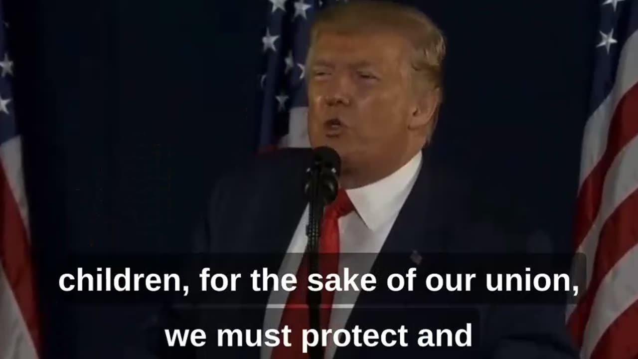 Donald Trump Het is tijd Nederlandse vertaling in tekstvak onder video