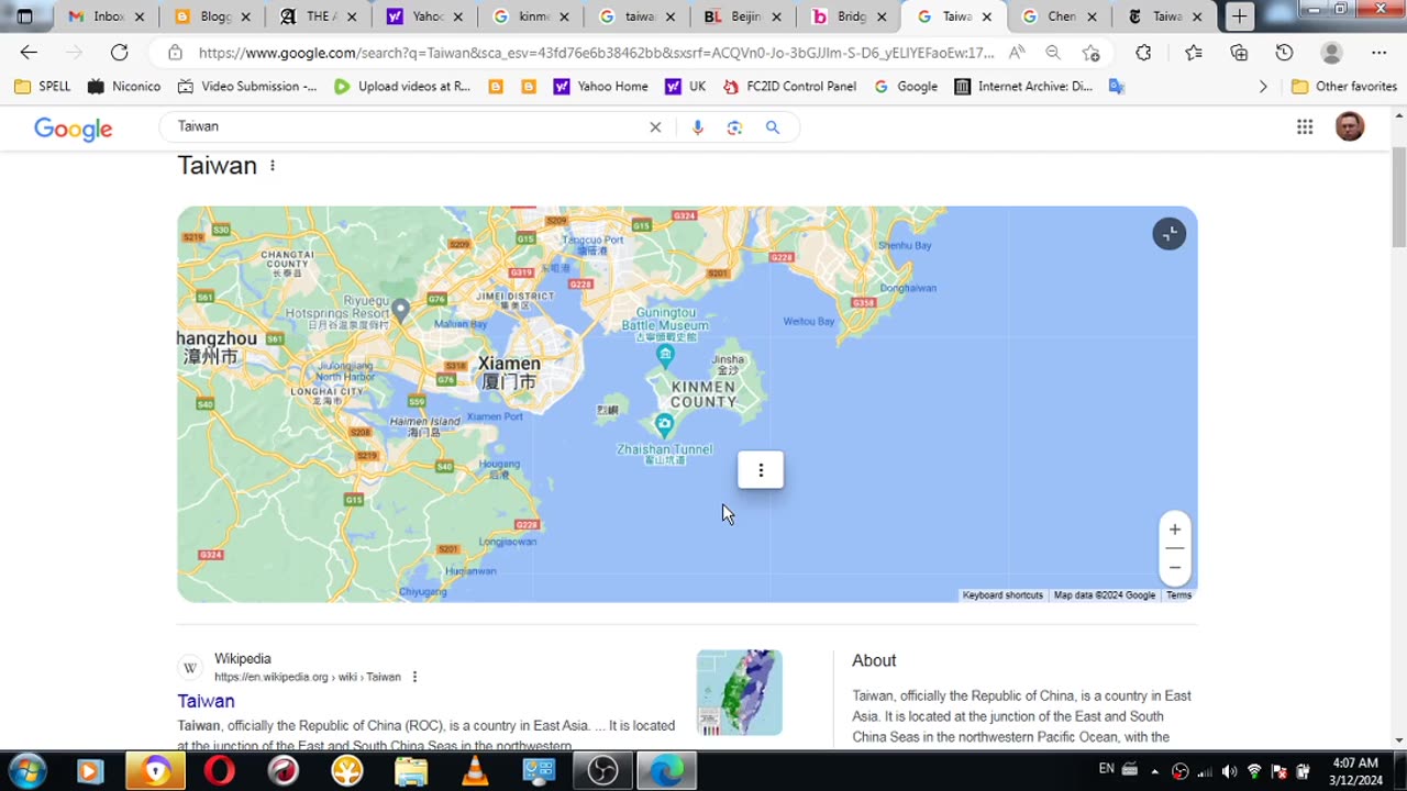 Taiwans Kinmen Islands report or how to stay alive and perhaps more