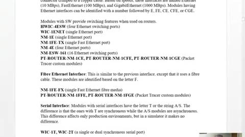 Cisco Packet Tracert part 2