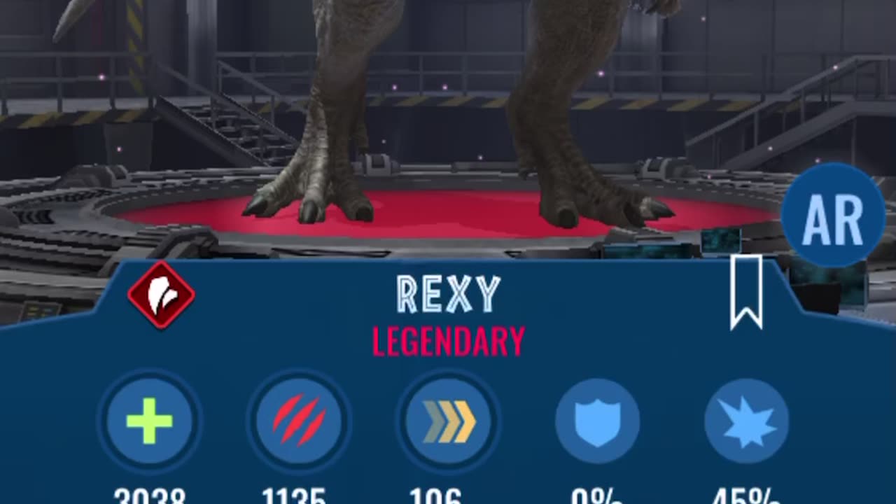 Jurassic world Rexy unlocked