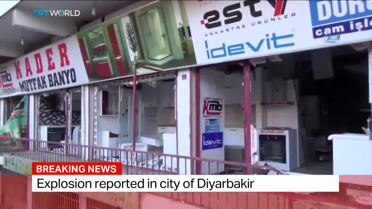 Breaking News: Explosion in Turkish city of Diyarbakir