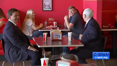 “I’d like two eggs over medium with a side of neither of us are going to be President….”