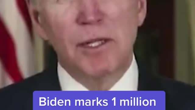 Biden marks 1 million COVID deaths in U.S.