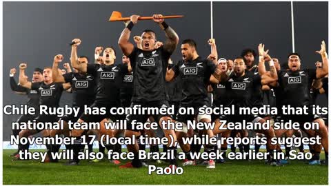 Breaking News | Rugby: Maori All Blacks seem set to face Brazil, Chile in November