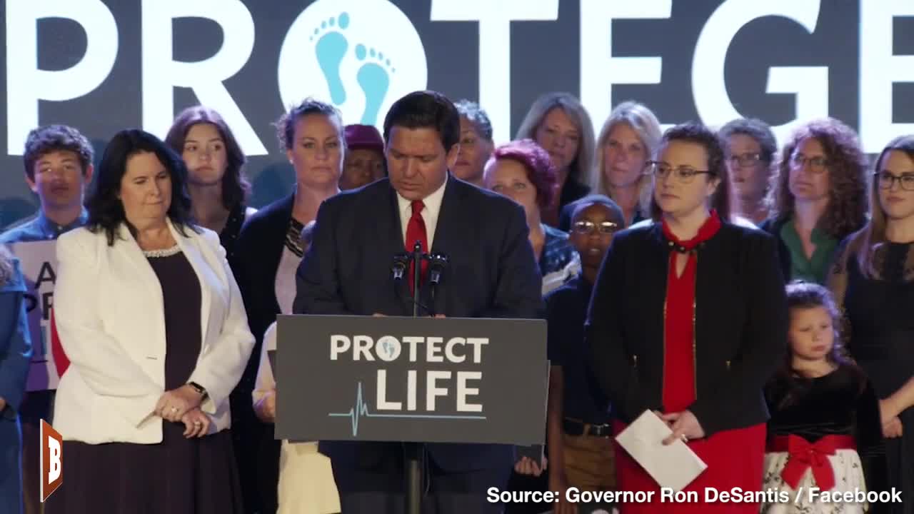 Ron DeSantis Blasts Far-Left for Advocating Late-Term Abortion!!!