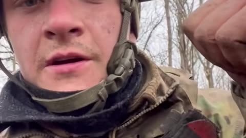 Ukrainians evacuate another wounded soldier near Bakhmut.