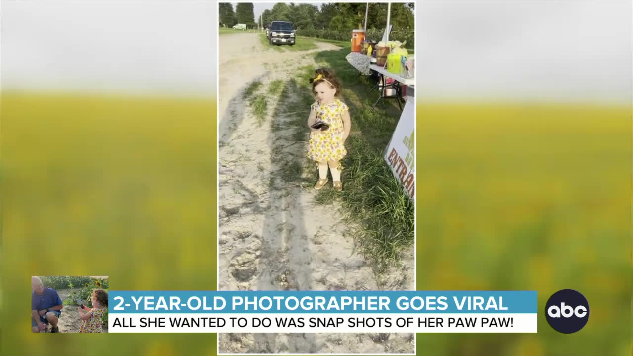 2 years-old photographer goes to viral