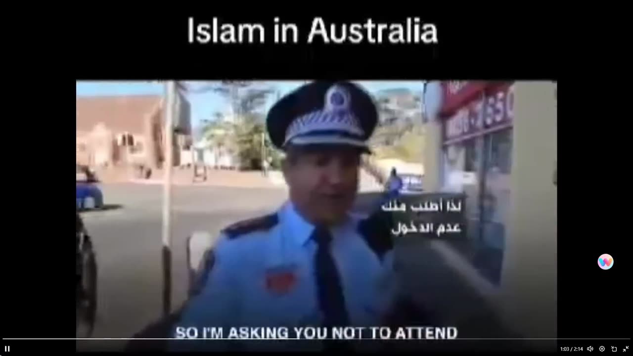 Islam-Sharia Law in Australia-journalist told by police to stay away! (27-05-24)