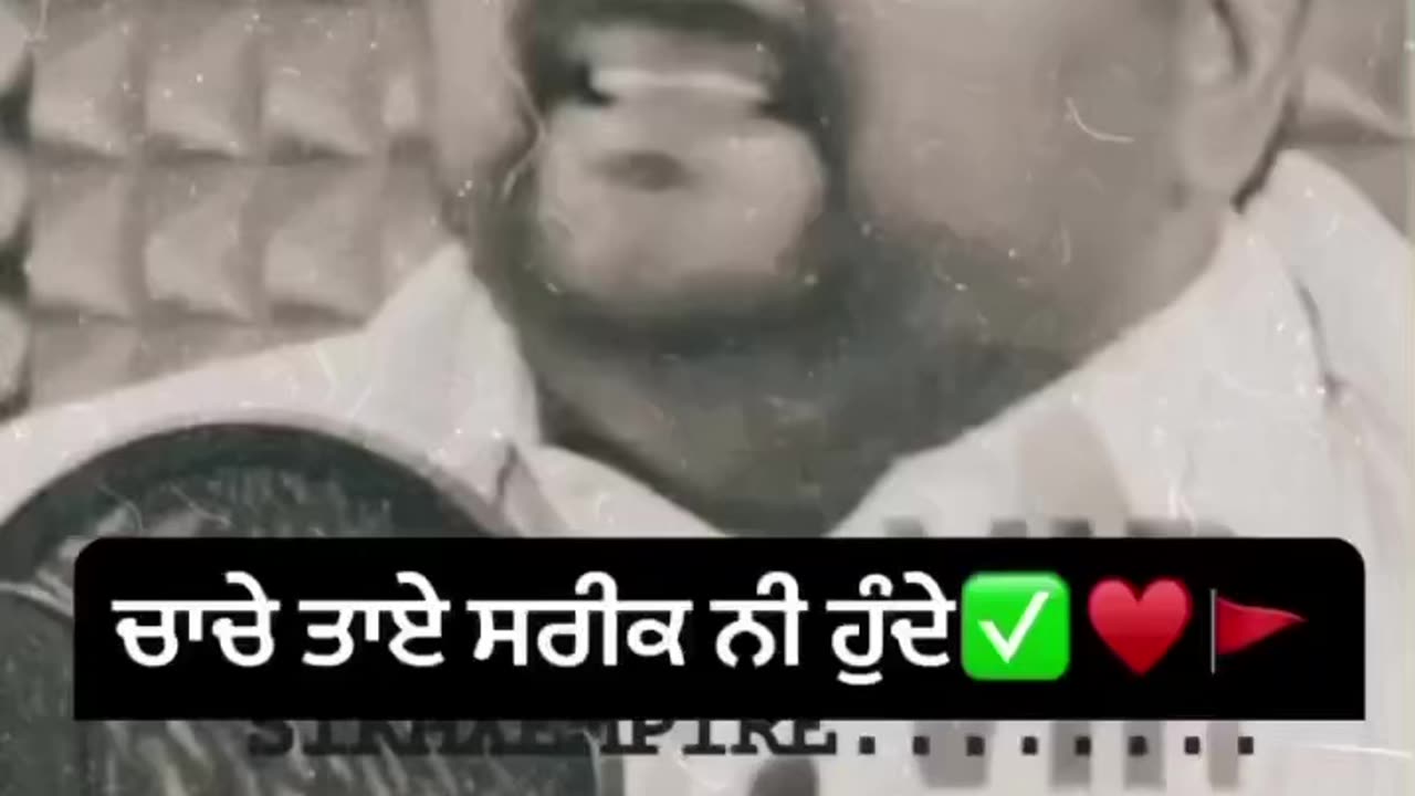 ਚਾਚੇ ਤਾਏ ਸ਼ਰੀਕ ਨੀ ਹੁੰਦੇ