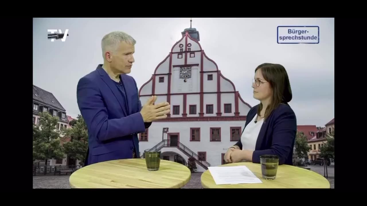 MATTHIAS BERGER, OB der Stadt Grimma, bringt es auf den Punkt - Staat ist pleite !