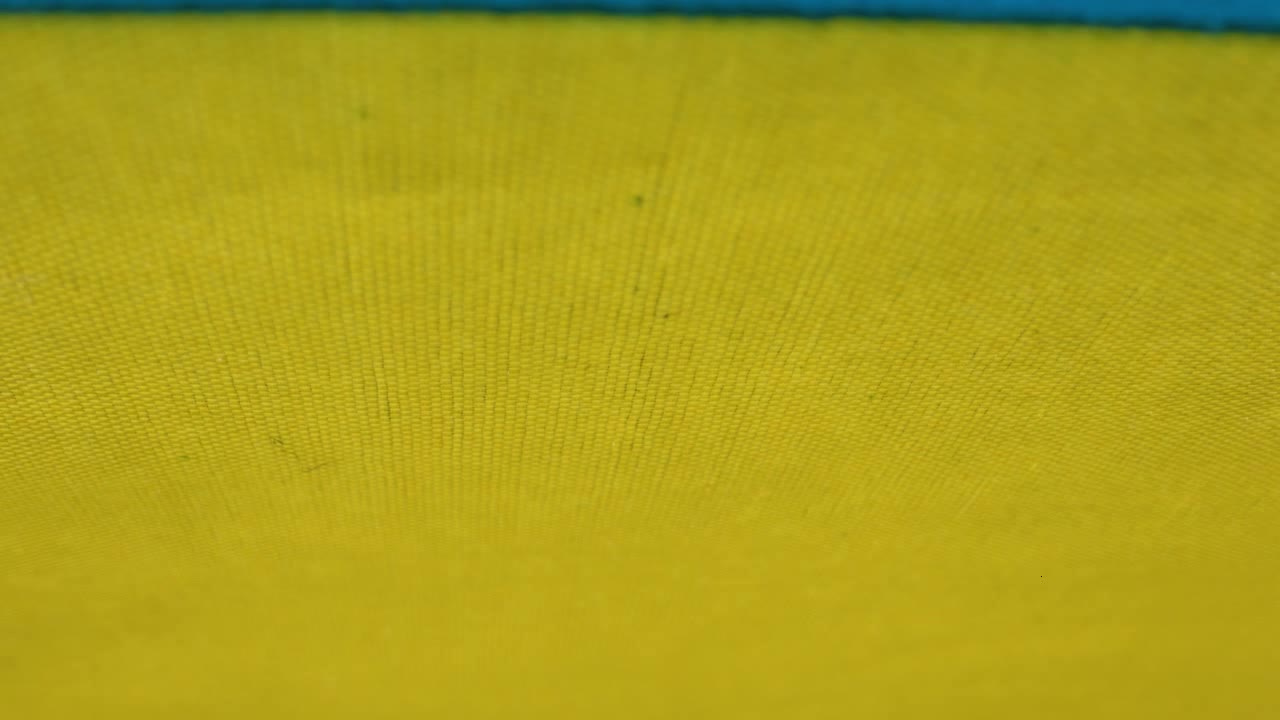 Tracking Shot of Ukraine Flag 10