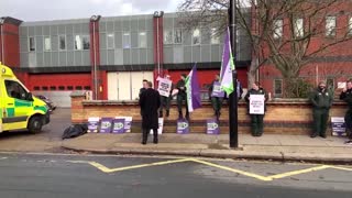 Thousands of ambulance workers go on strike in UK
