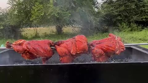 Grilled Whole Chicken BBQ