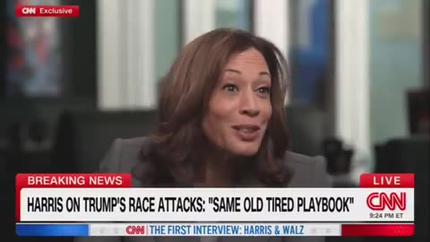 KAMALA HARRIS ON TRUMP'S RACIAL ATTACK'S , IS SHE BLACK?