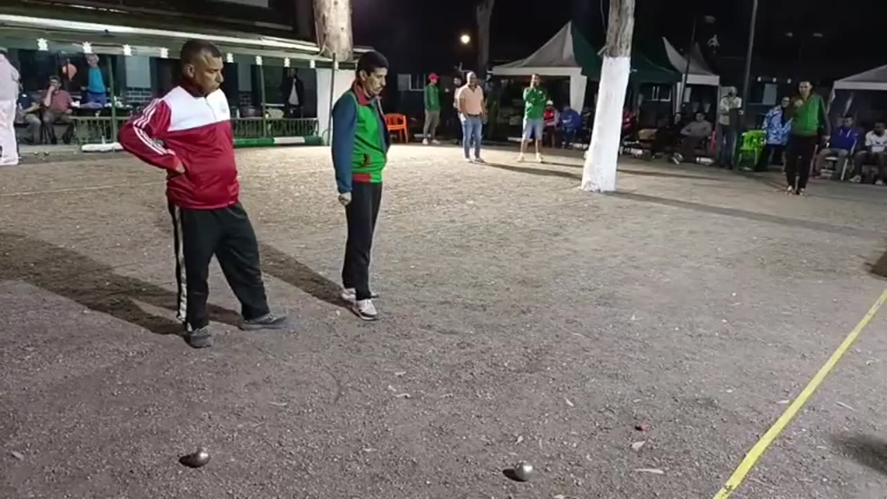 Final consolation chaoui vs bennar Petanque Maroc 2023