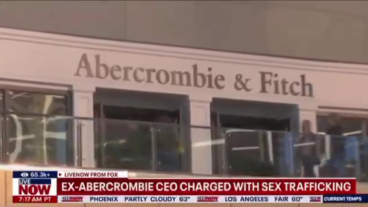 Ex Abercrombie CEO: Mike Jeffries was just arrested for sex trafficking.