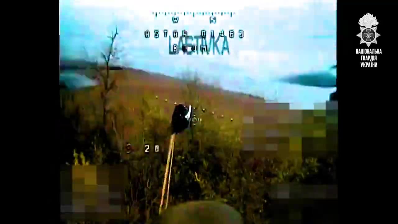 Soldiers of the 11th Brigade destroyed a radio communication antenna