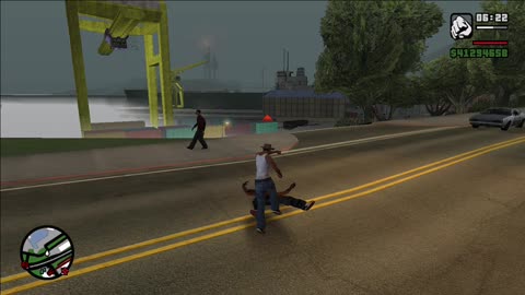 Grand Theft Auto:San Andreas Fighting With People Part 6