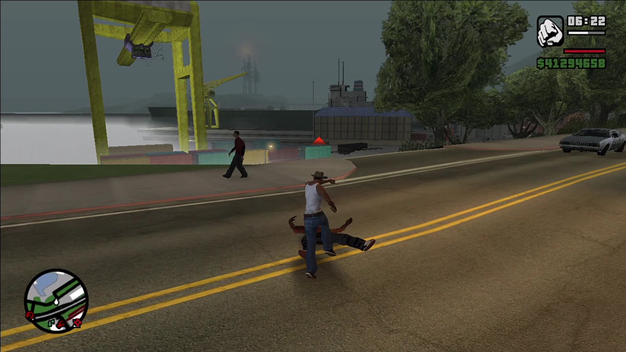 Grand Theft Auto:San Andreas Fighting With People Part 6