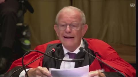 International Court of Justice calls for Israel to hand back the occupied land including Jerusalem.