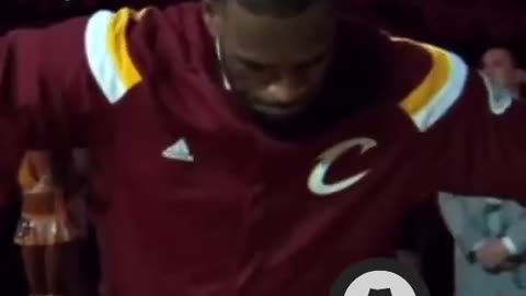 Lebron James Ritual Before Each Game