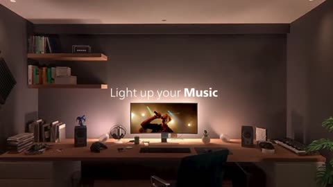 Philips Hue - Tingkatkan pencahayaan di area hiburan Anda!