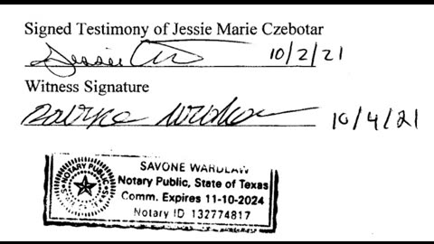 Jessie Marie Czebotar Federal Witness Crimes Against Humanity by World Leaders and U.S. Presidents