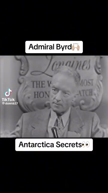 Admiral Byrd share about more lands beyond