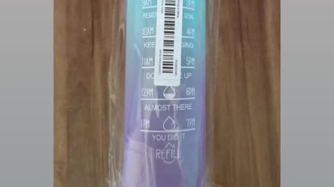 Gradient Water Bottle 900ml in 2.99 only