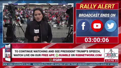 11/5/22 President Donald Trump Save America rally PA Ways to watch in description👇 #maga