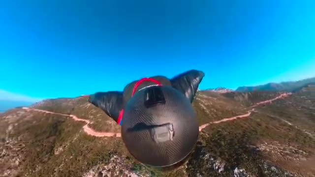 Wingsuit - terrain flying