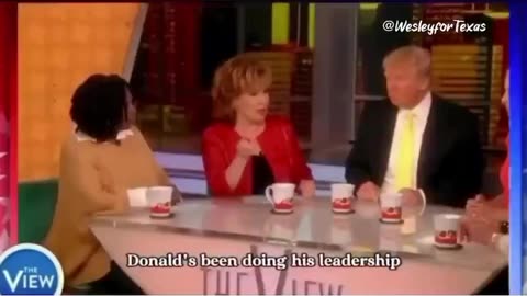 The VIEW Gushes Over Donald Trump