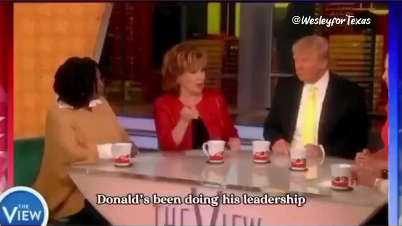 The VIEW Gushes Over Donald Trump