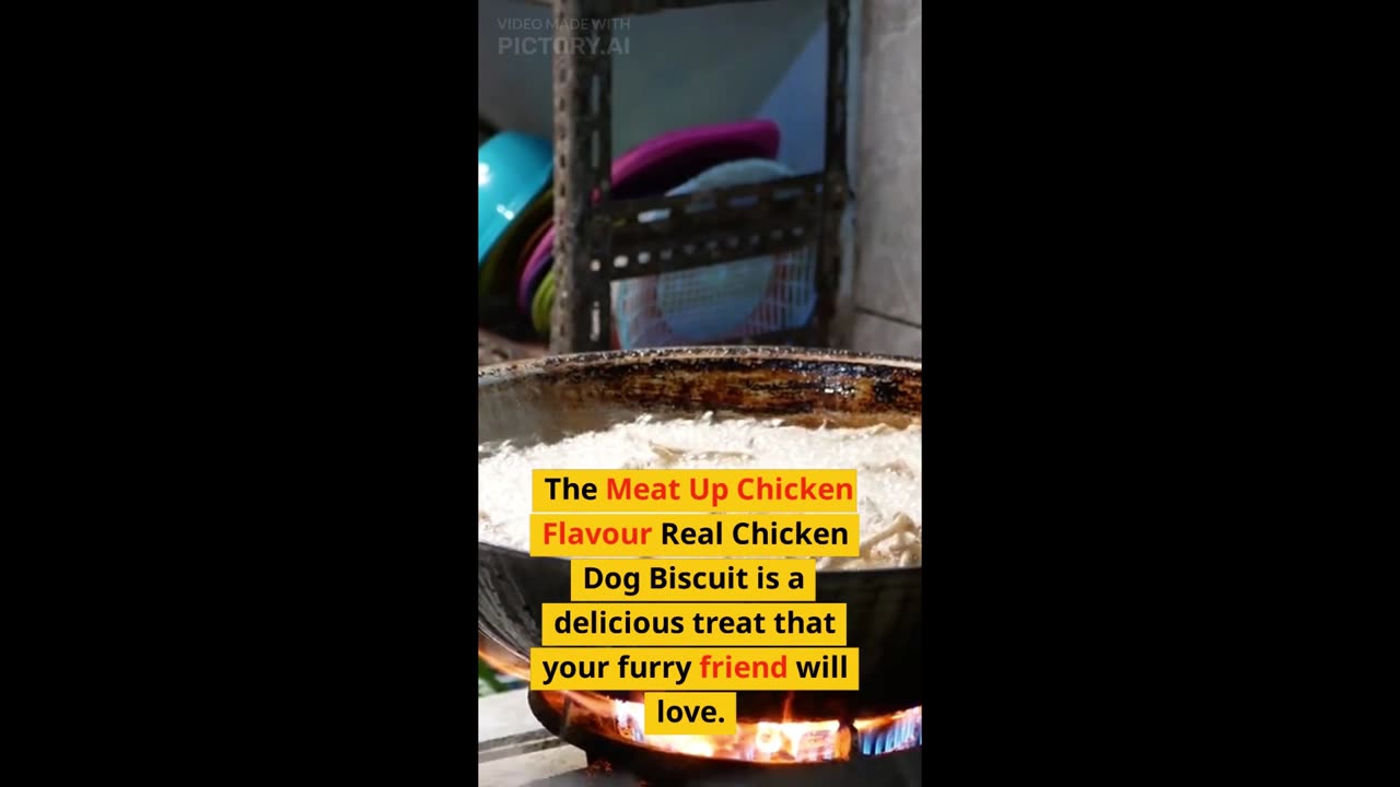 Meat Up Chicken Flavour Real Chicken Dog Biscuit For All Life Stages, link in description....