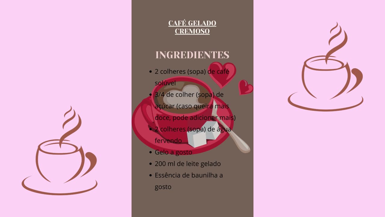 Café Gelado Cremoso