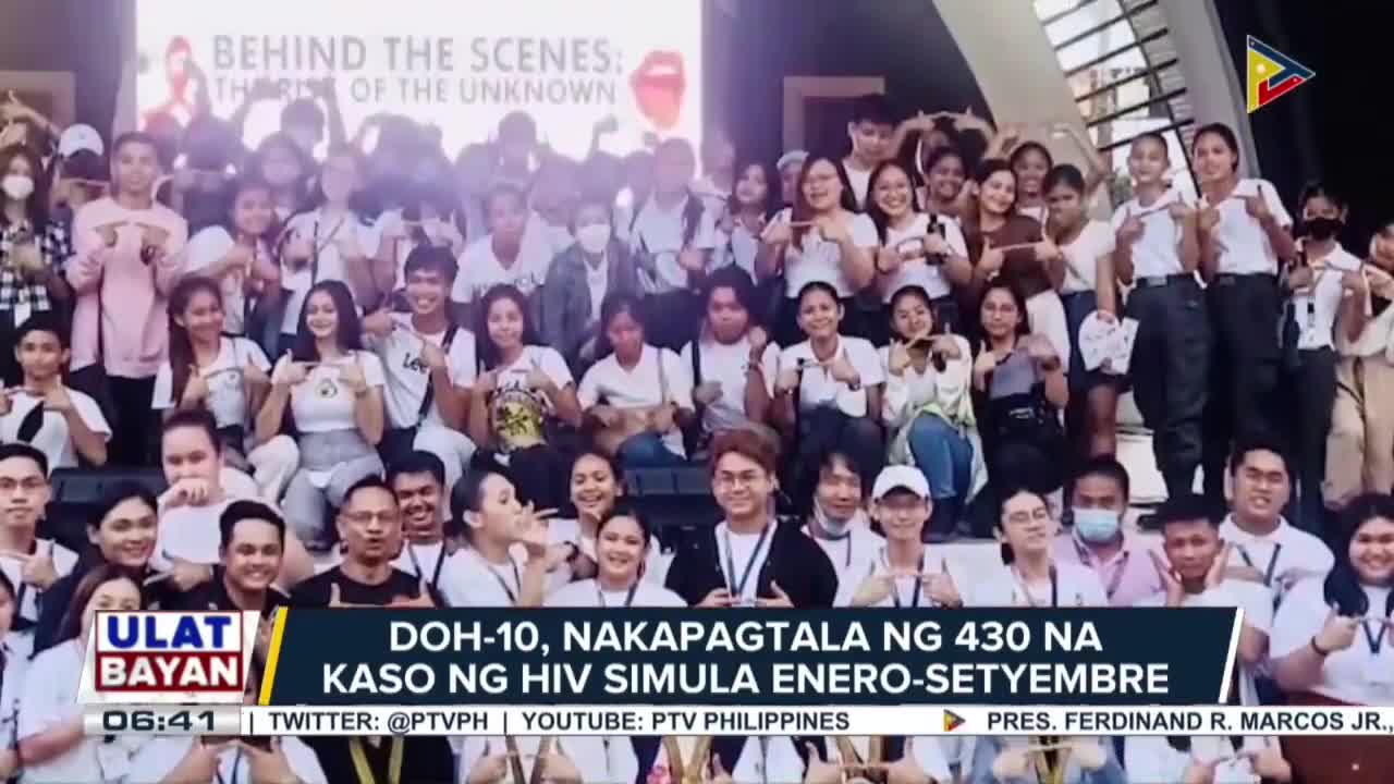 DOH Northern Mindanao, layuning mapataas ang kaalaman ng kabataan tungkol sa HIV