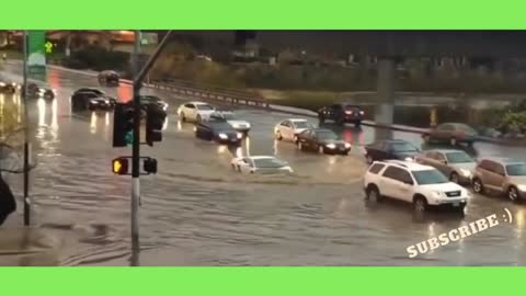 Lambo almost submerged