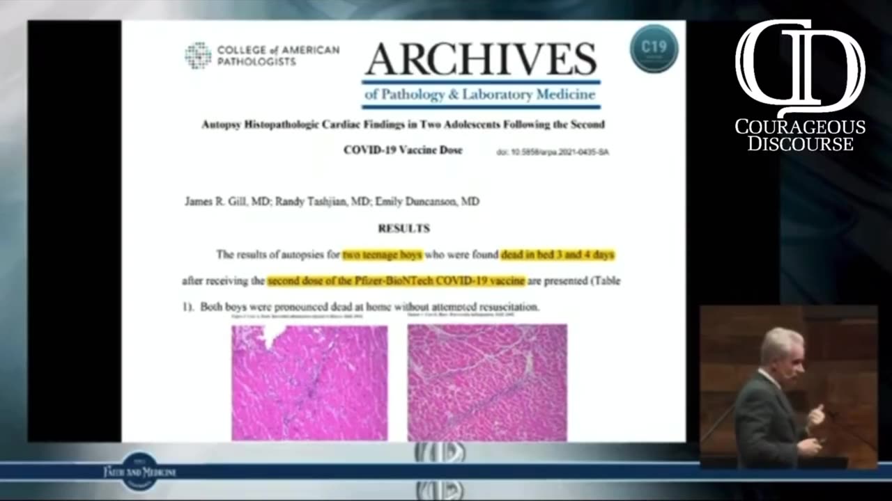 Dr. McCullough: “This Spike Protein Is a Killer, and It Rips Through the Hearts of Men and Women”