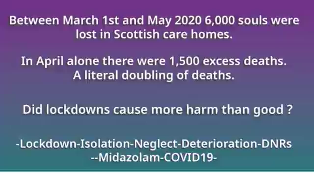 🆕Scottish COVID-19 Inquiry 📹Highlights 2023-2024