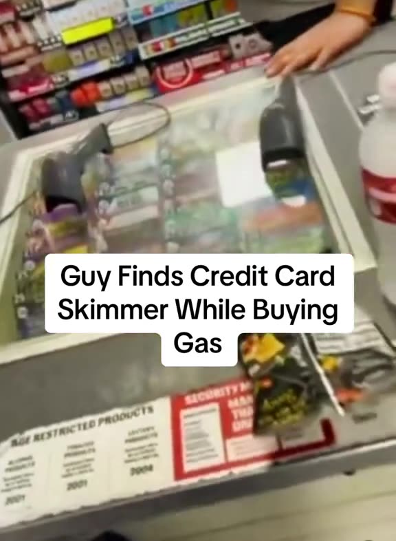 Credit Card Skimmer FOUND While Buying GAs