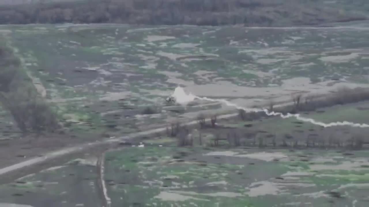 A Kiev regime Mi-8 shot down.